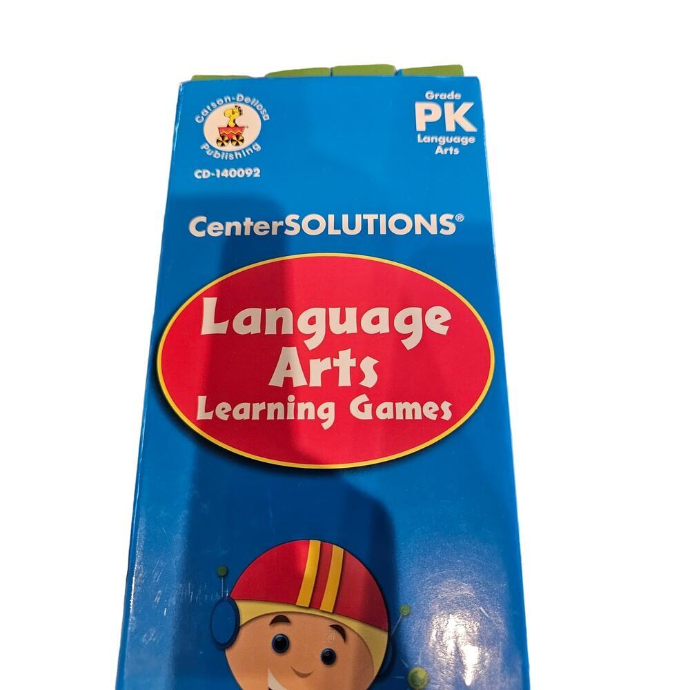 Language Arts Learning Games Pk pre owned, complete reading skills pre k - Picture 4 of 6